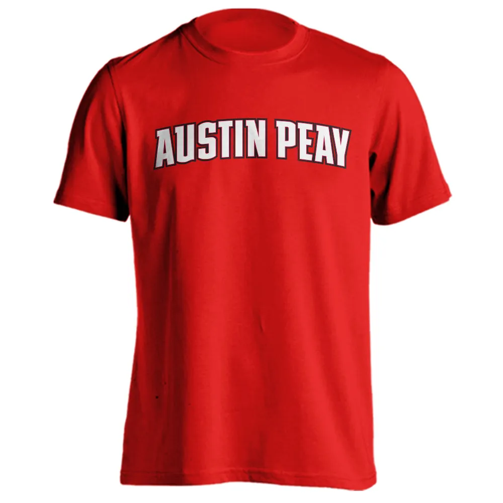 Austin Peay Governors Classic Arch Wordmark Collegiate T-Shirt