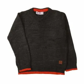 Basic Sweater For Boys - Grey