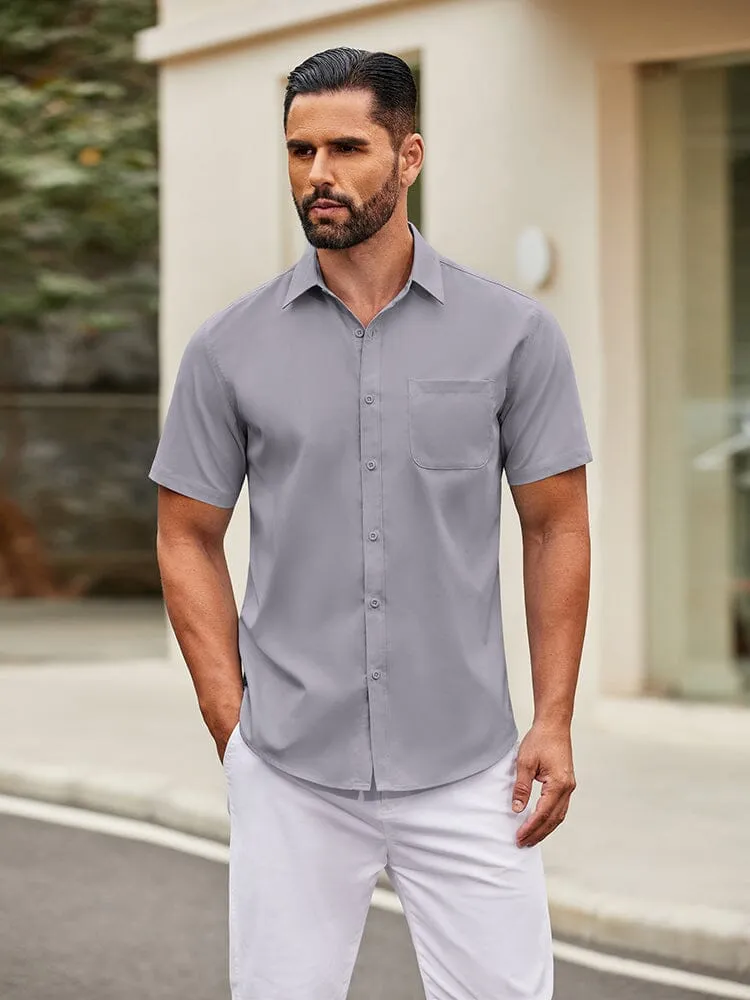 Casual Simple Button Down Shirt (US Only)