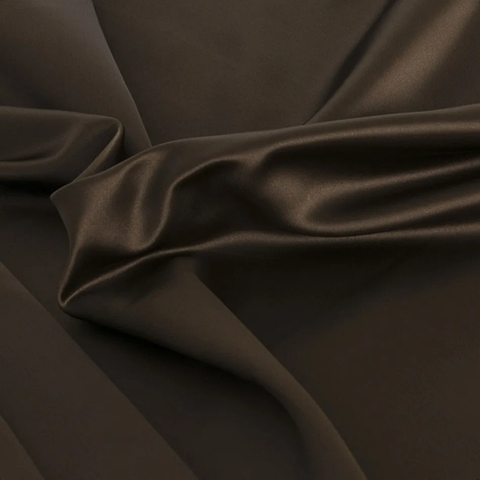 Chocolate Brown Satin 2278