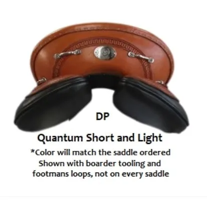 DP Saddlery Quantum Short and Light 7666 WD S3 With Western Skirt