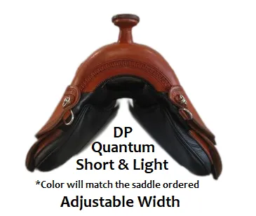 DP Saddlery Quantum Short and Light 7666 WD S3 With Western Skirt