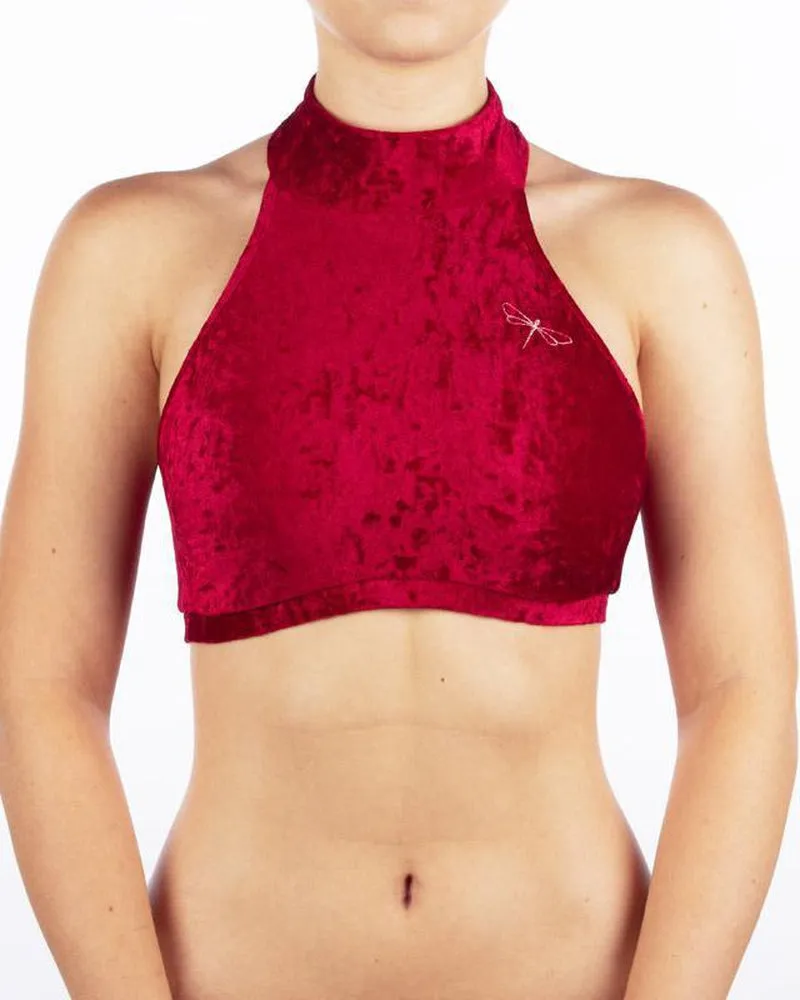 Dragonfly Lisette Top - Velvet Red