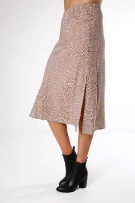 Floret Midi Skirt Print