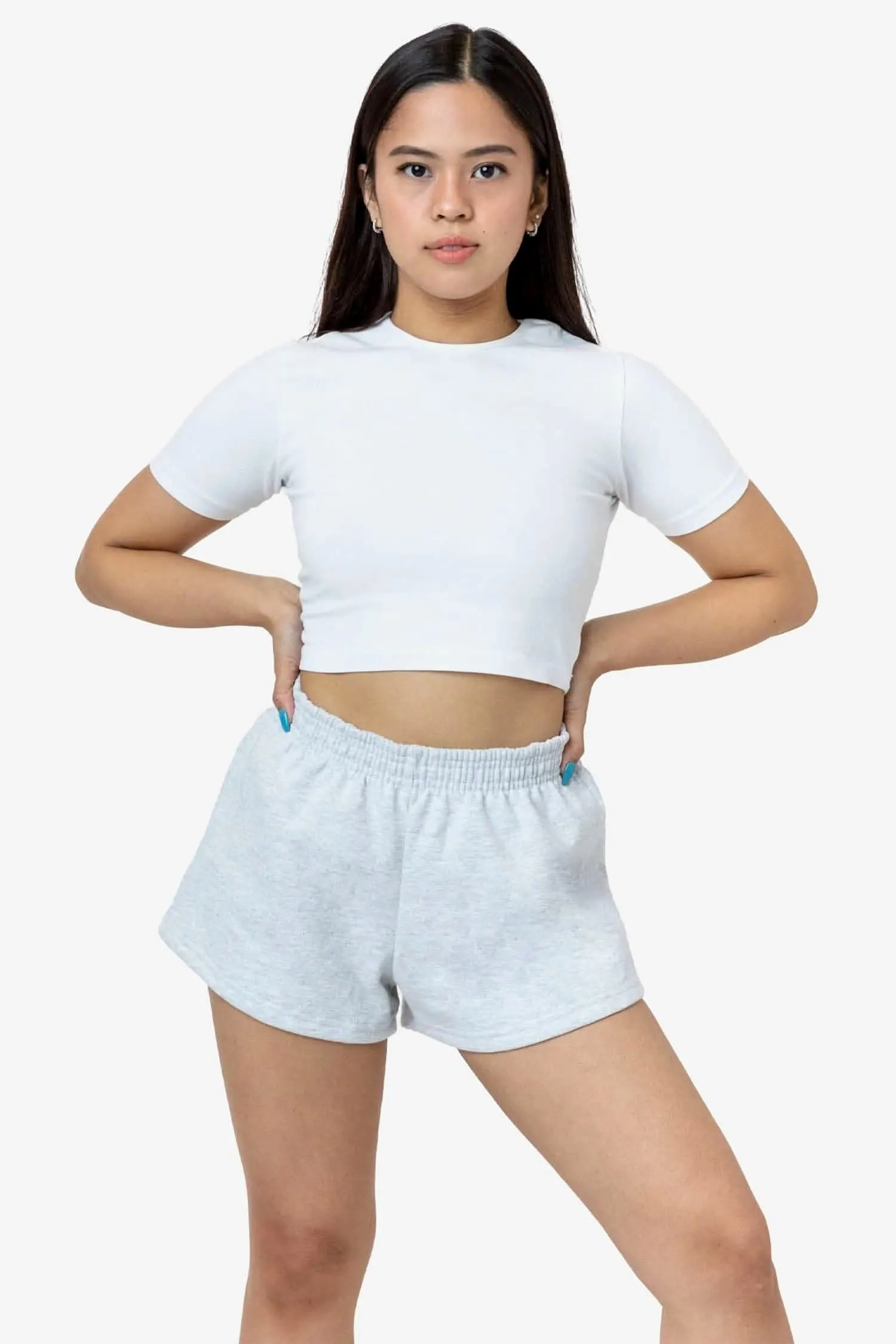 HF314 - Heavy Fleece Short Sweat Shorts (Piece Dye)