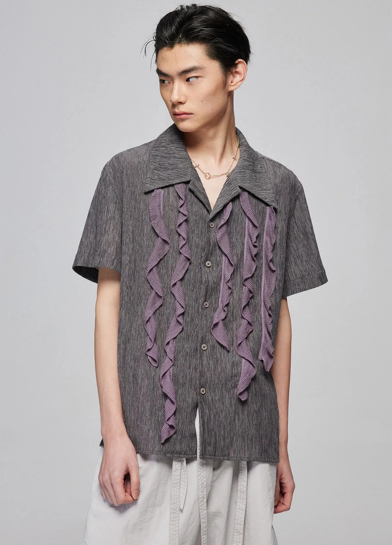 Lace Artisanal Shirt