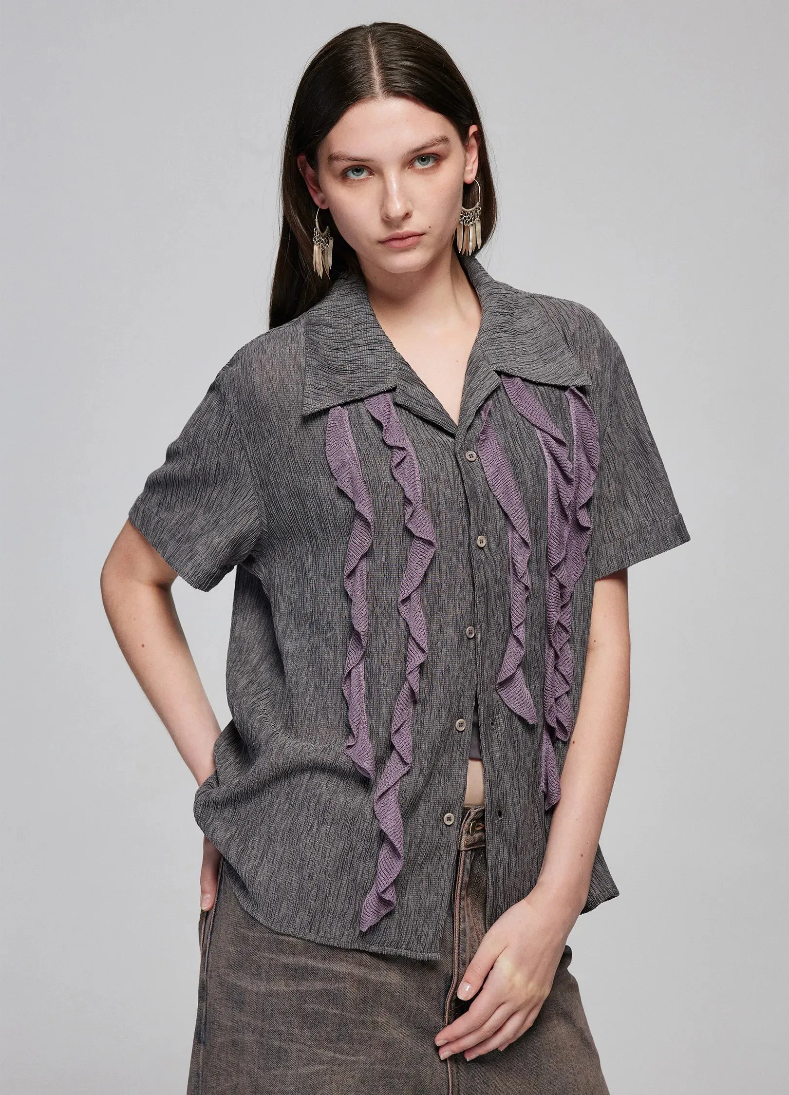 Lace Artisanal Shirt