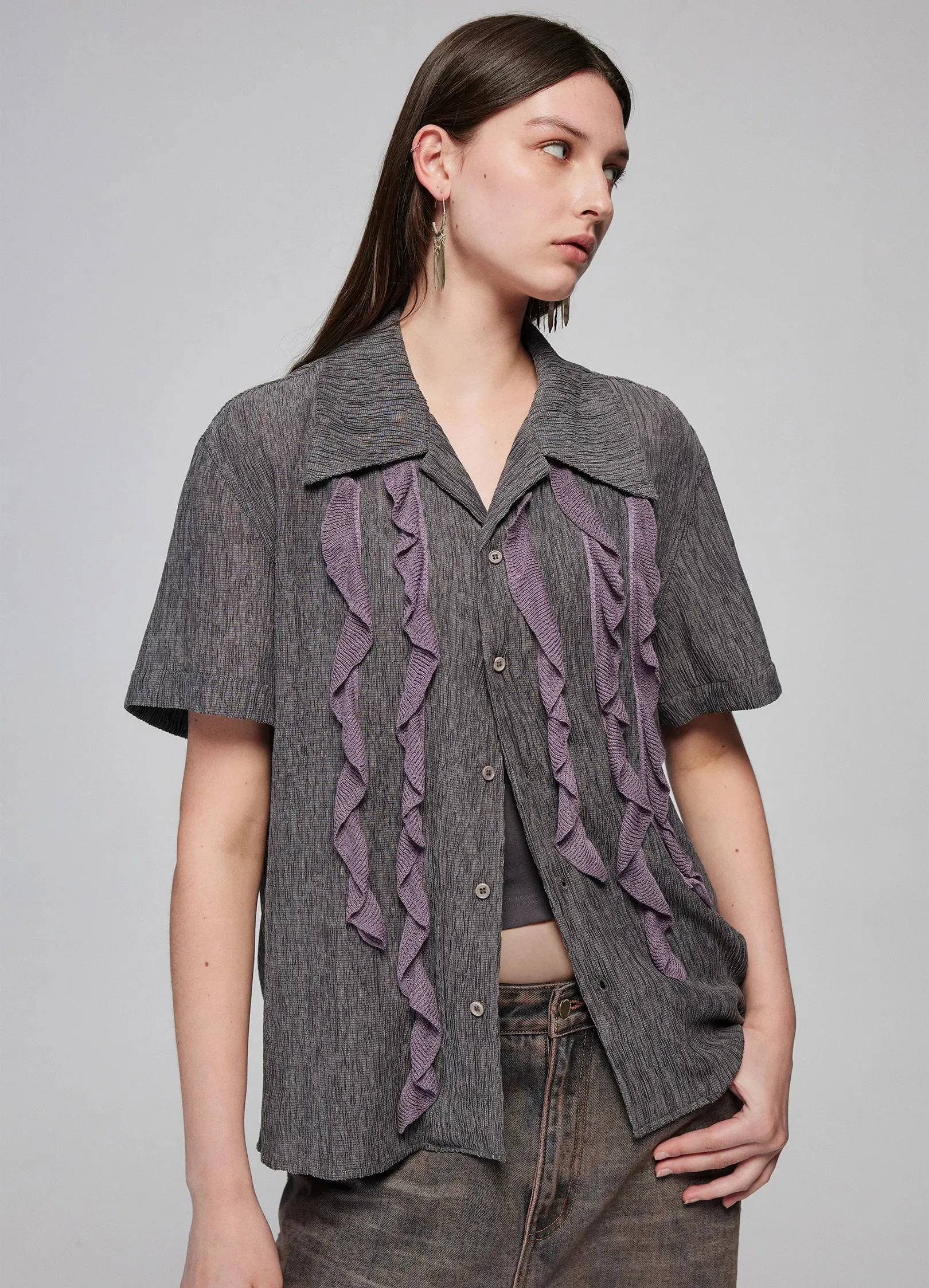 Lace Artisanal Shirt