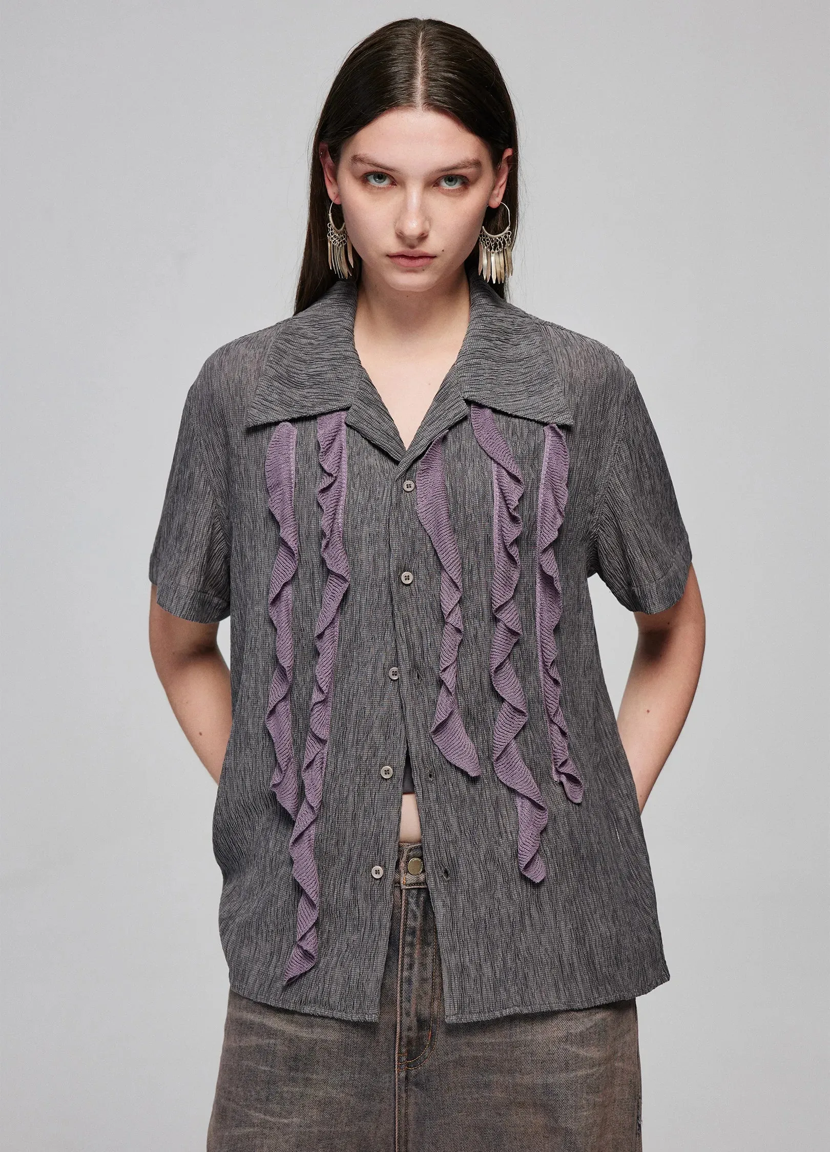 Lace Artisanal Shirt