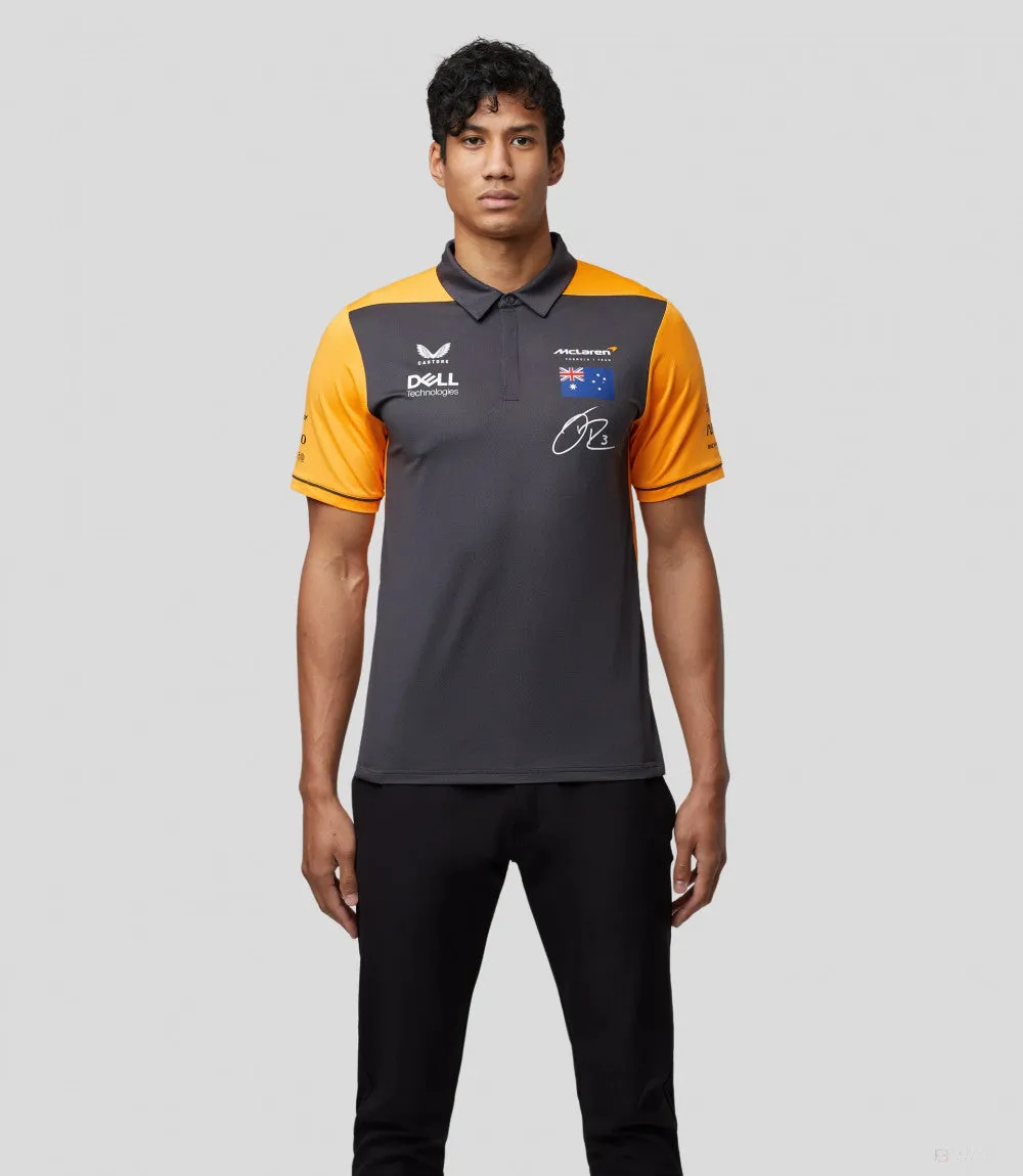 McLaren Polo, Daniel Ricciardo Team, Grey, 2022