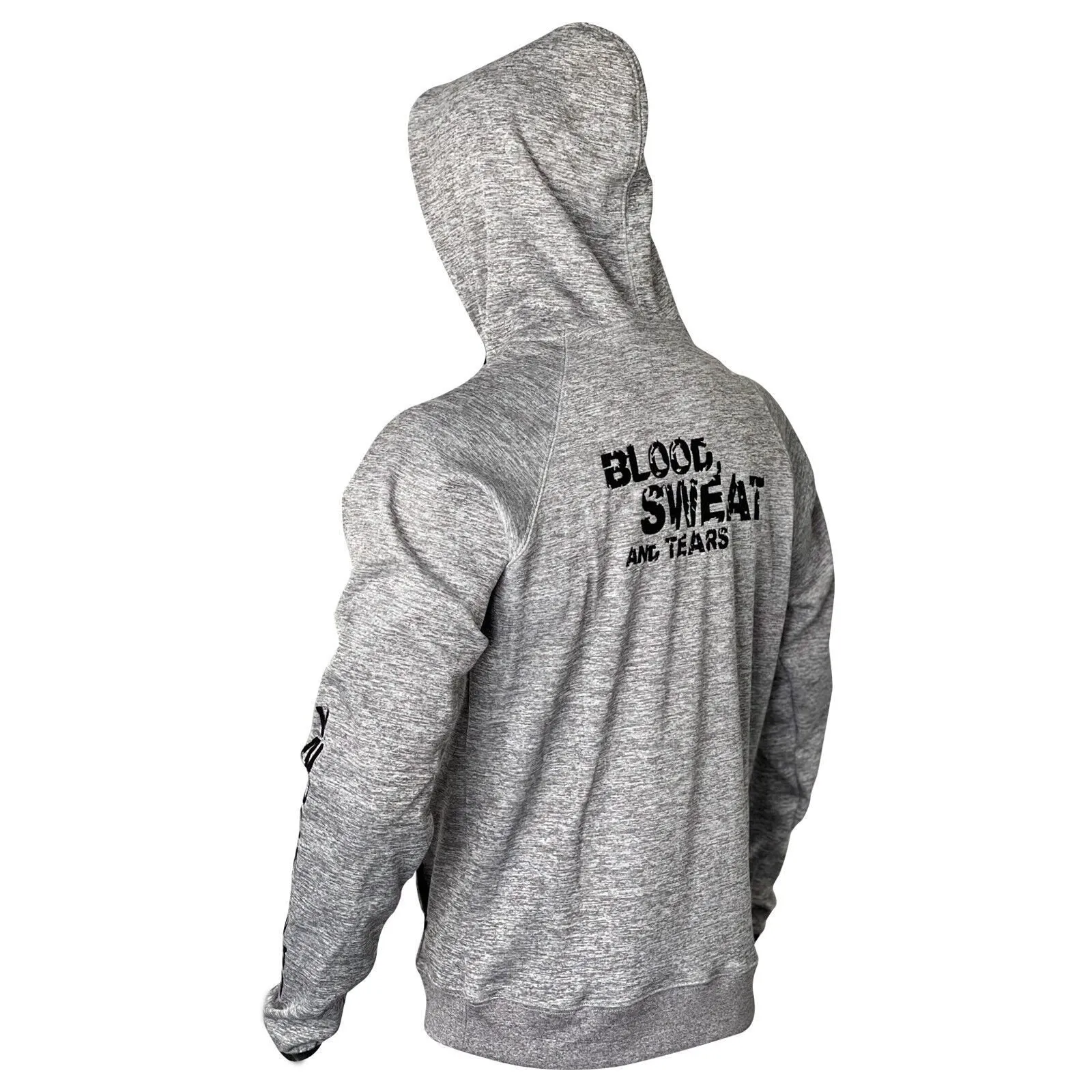 MEN KYOKUSHIN SPARTAN PULLOVER HOODIE GREY COLOR