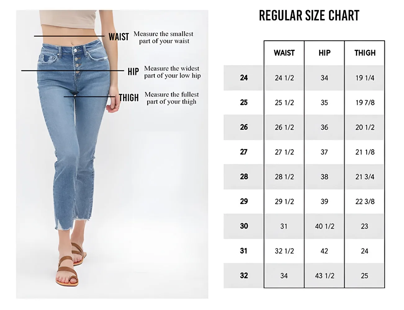 Mica Denim - Aniello Super High Rise Straight Leg Jeans - MDP-T203