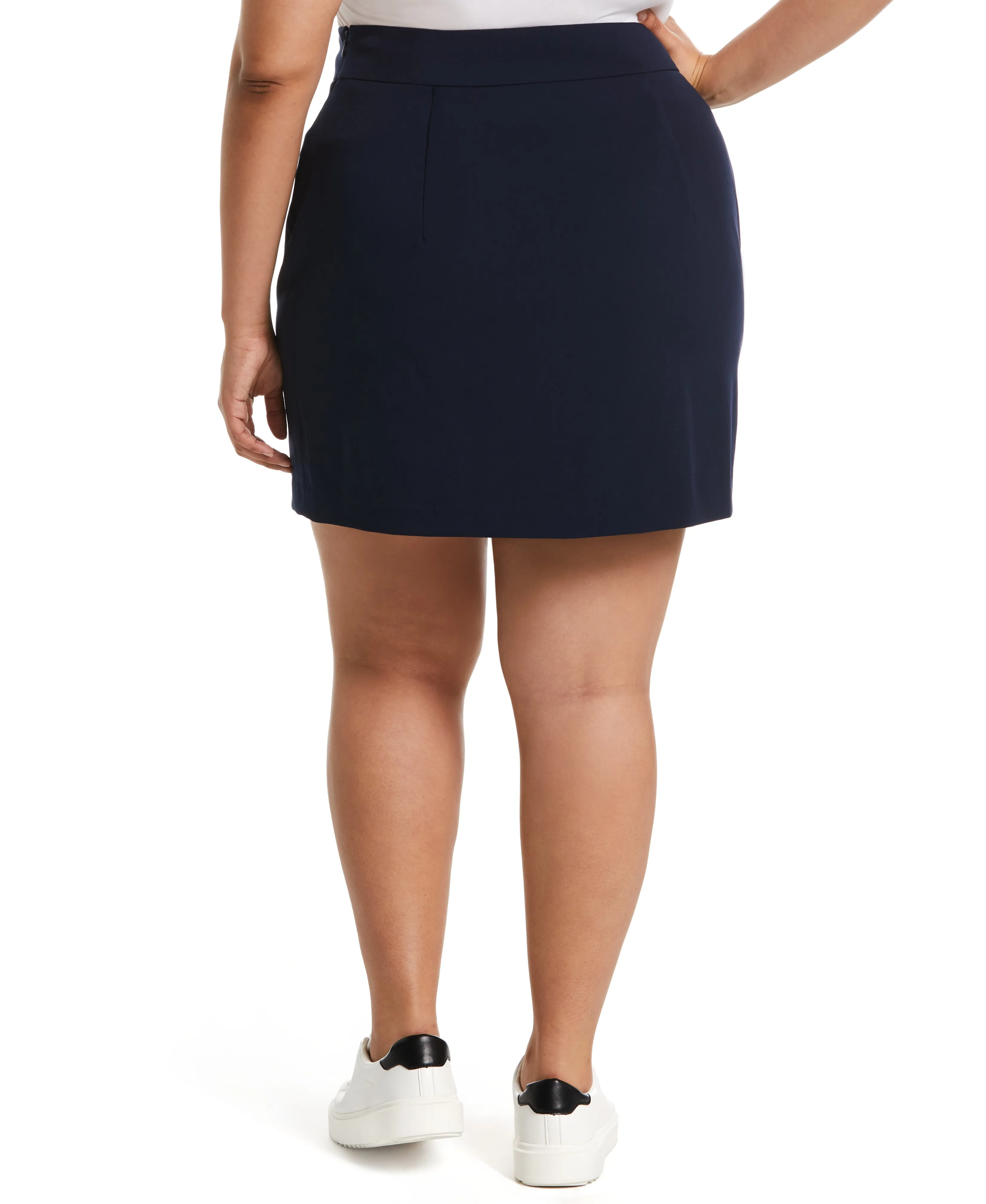 Plus Size Modern Fit Wrap Skirt