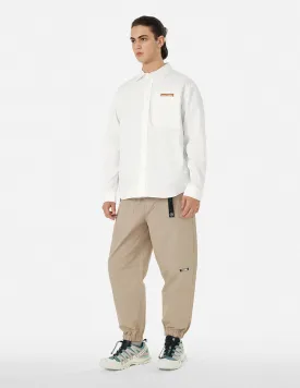 Seagull Embroidery Regular Fit Oxford Shirt