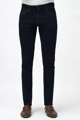 SLIM FIT NAVY BLUE DENIM JEAN