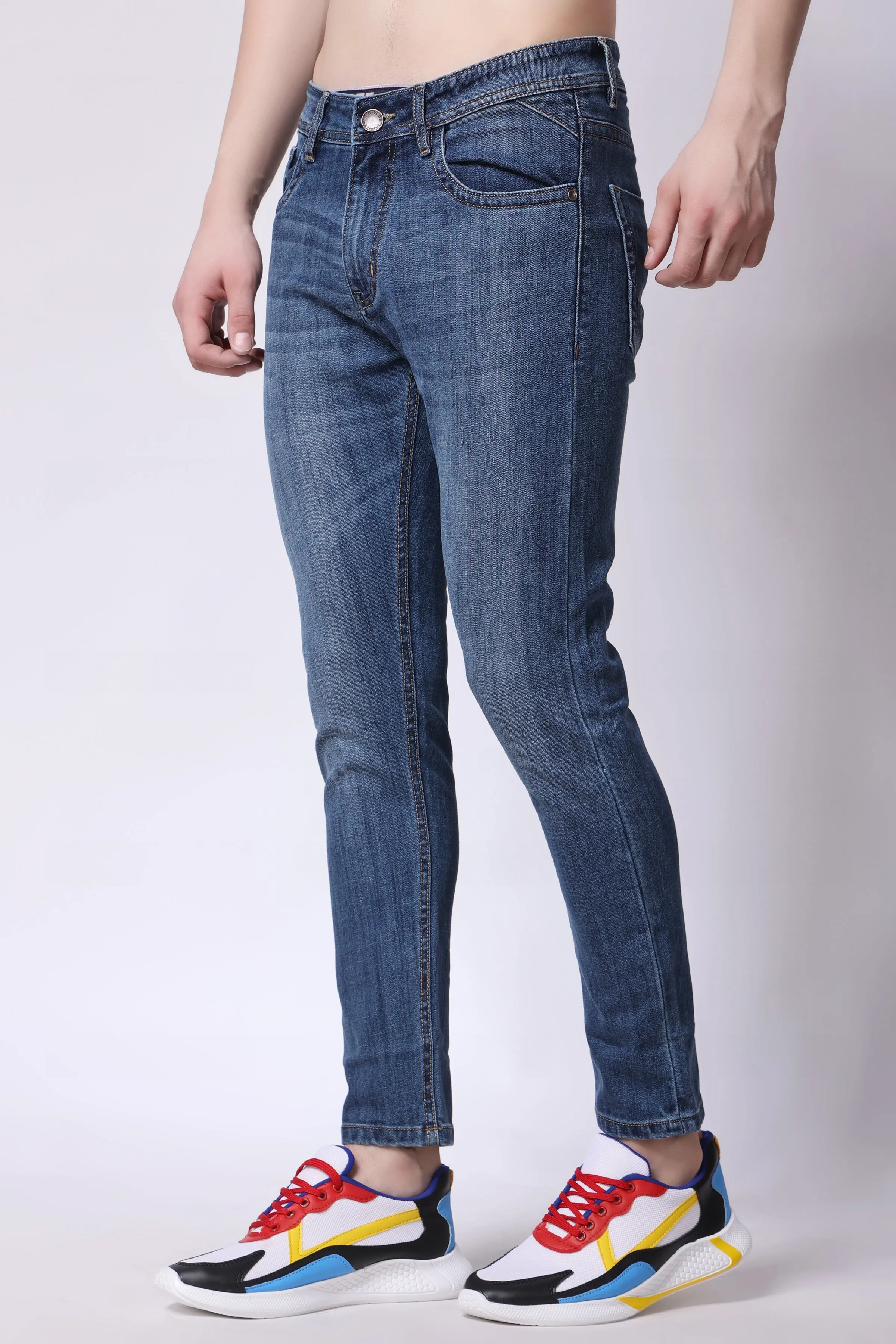 Stylox Men Ankle Fit Jeans - 5140-10097