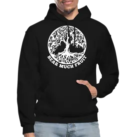 Uniquely You Mens Hoodie - Pullover Hooded Sweatshirt - Graphic/Bear Much Fruit