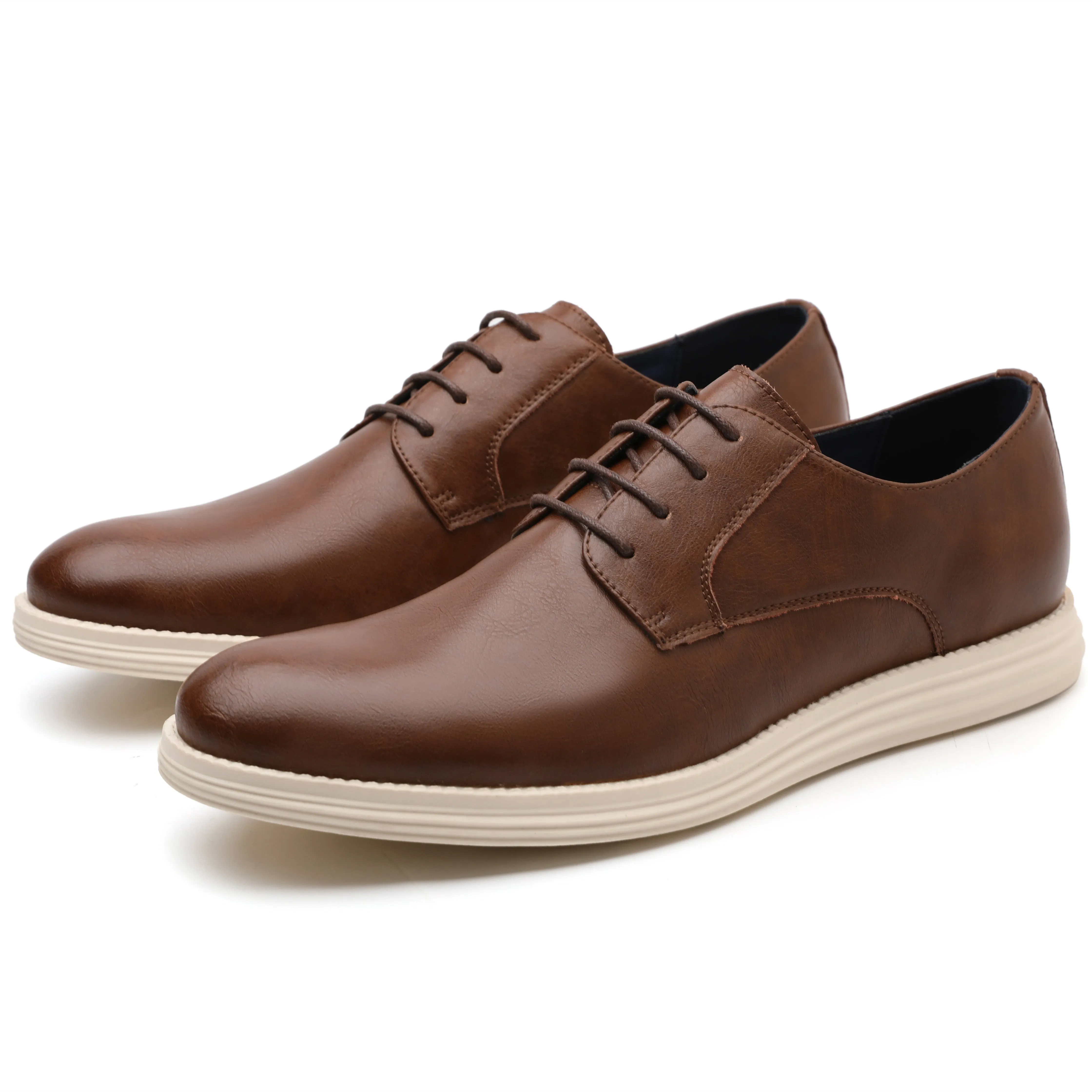 West Louis™ Casual Genuine Leather Business Elegant Shoes