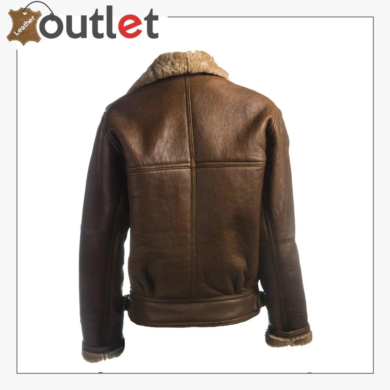 Women Brown Shearling Leather Jacket